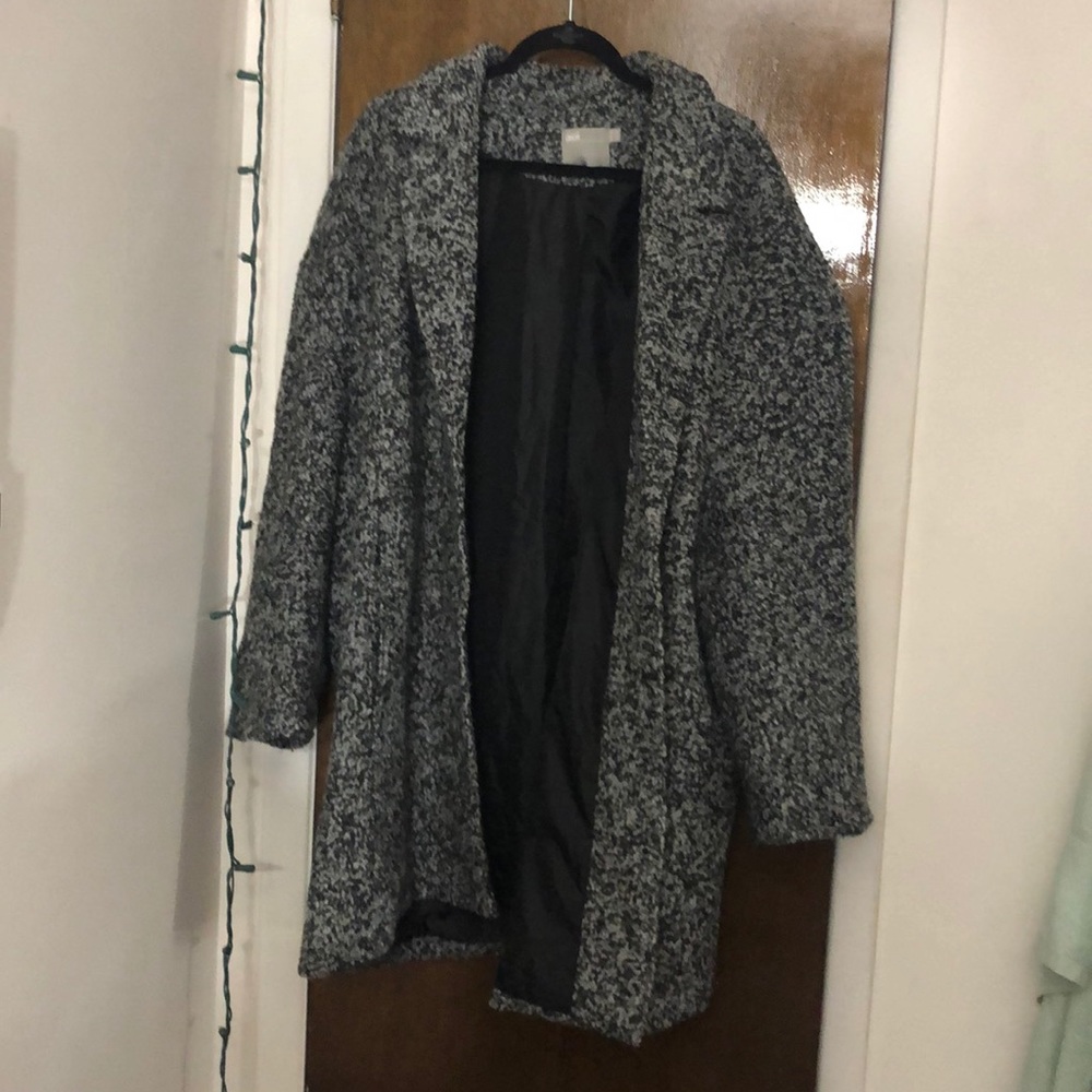 Oversized peacoat